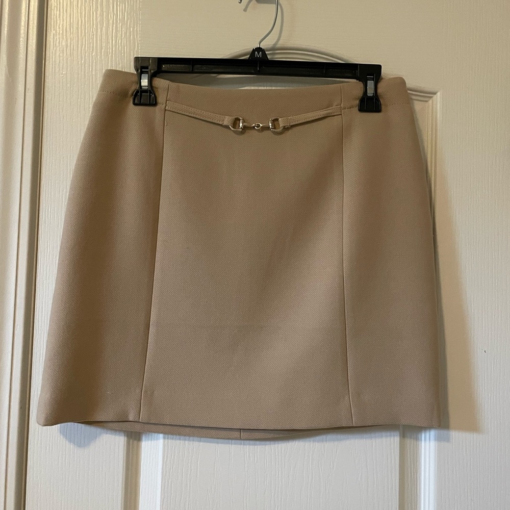 H&M Khaki Mini Pencil Skirt - Picture 1 of 4